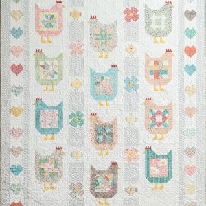 Cluck, Cluck, BAWK! Chicken Quilt Pattern